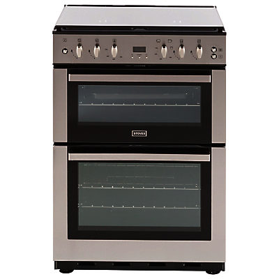 Stoves SFG60DOP Fanned Gas Cooker, Stainless Steel